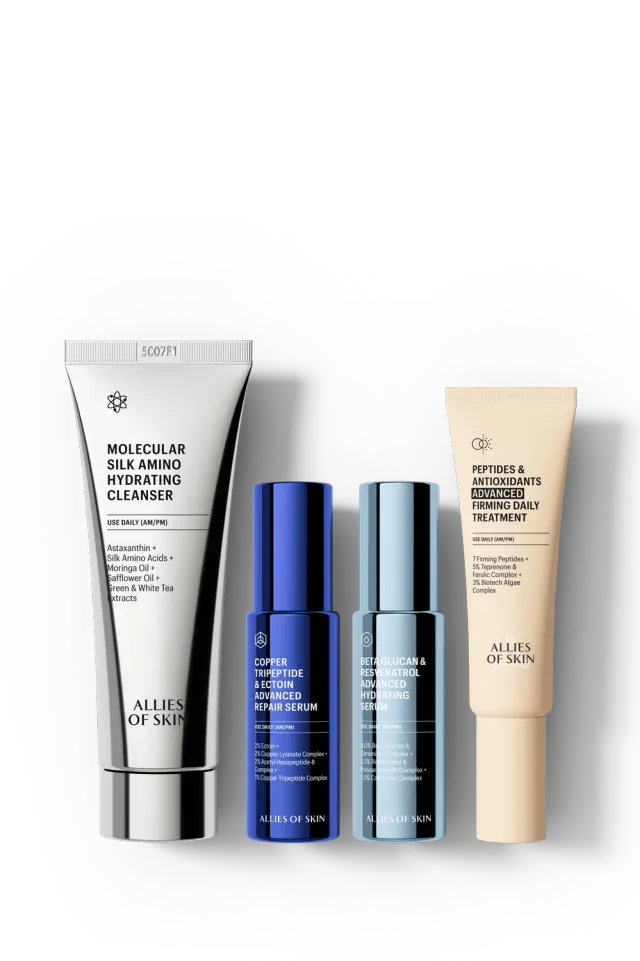 Allies of Skin Jet Lag Recovery Routine sæt rejse