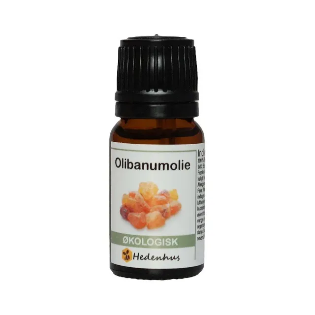 Hedenhus olibanumolie økologisk frankincense til hudpleje
