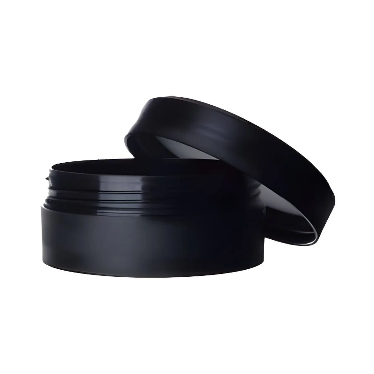 Hedenhus.dk 50 ml sort plastbøtte cremebøtte PP