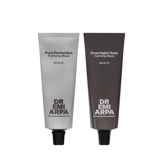 Dr. Emi Arpa Pore Perfection Overnight Oats sæt uren hud