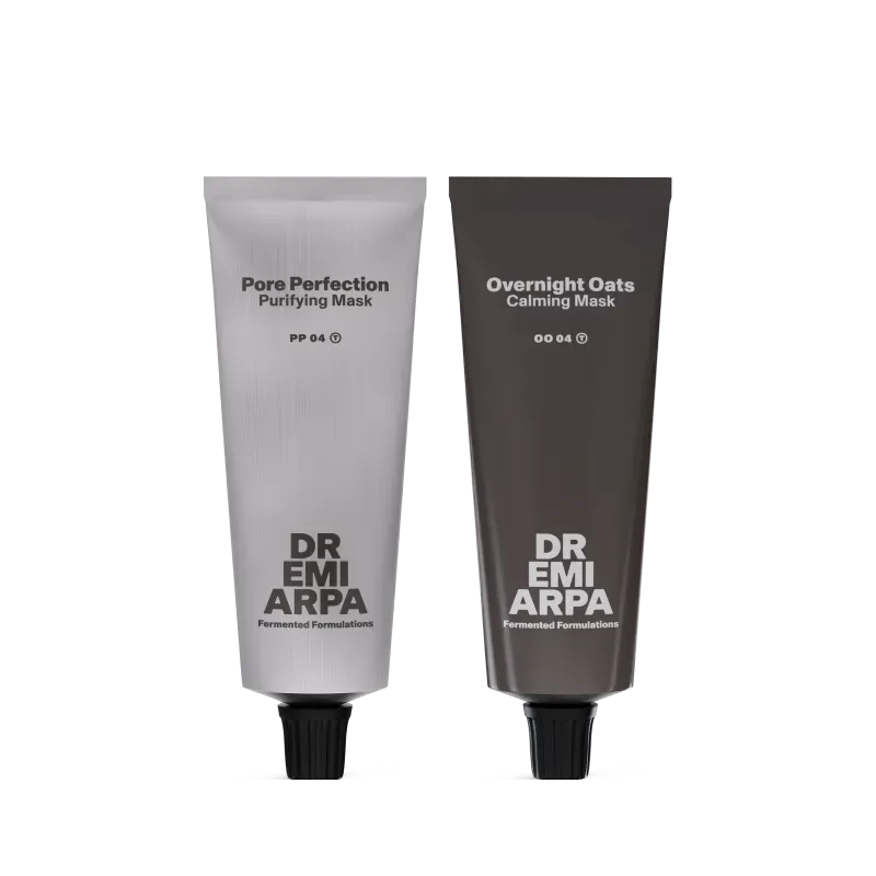 Dr. Emi Arpa Pore Perfection Overnight Oats sæt uren hud