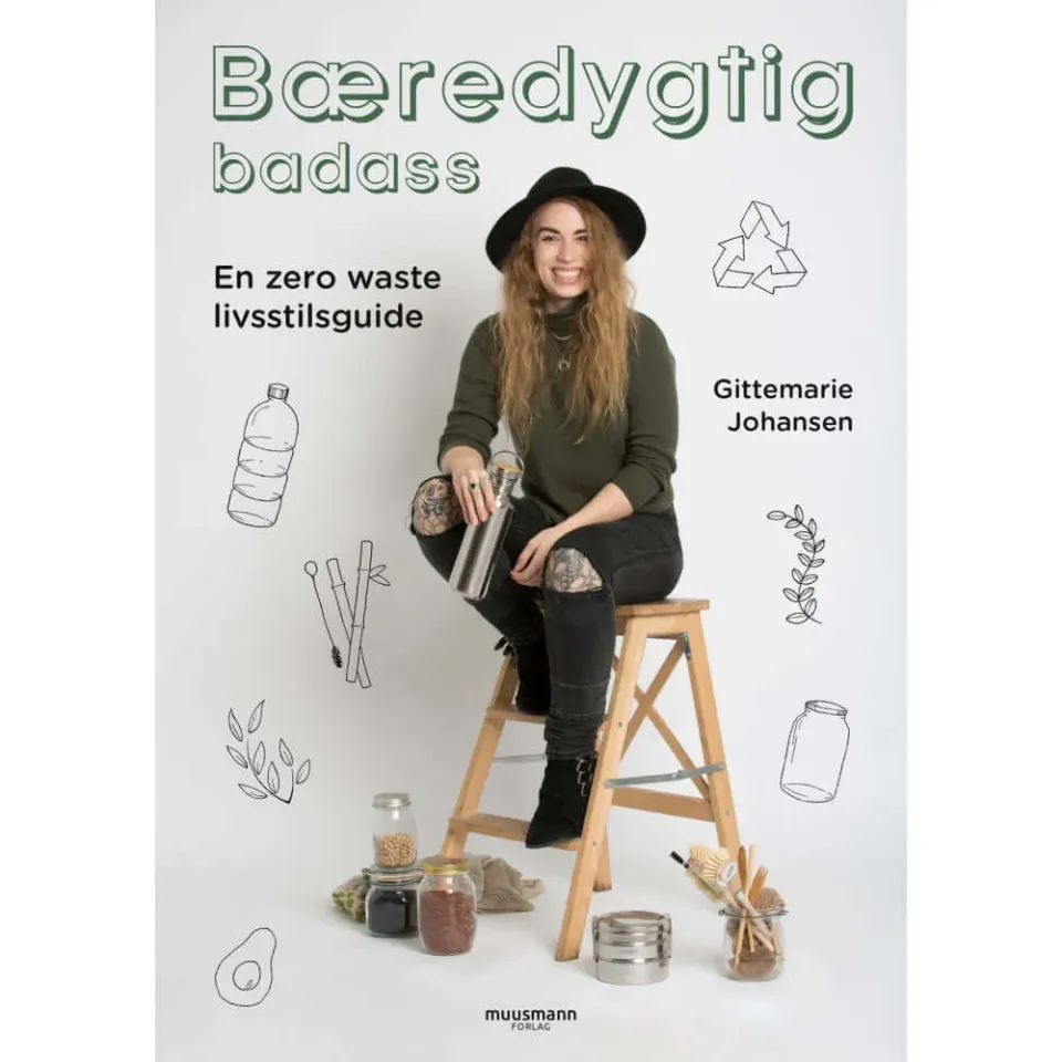 Hedenhus.dk Bæredygtig Badass bog zero waste guide