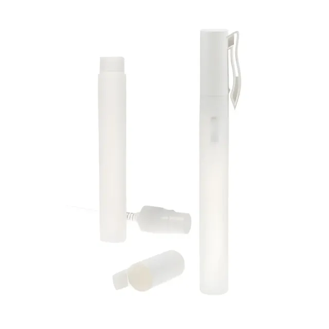 Hedenhus 10 ml lommeflaske med spray hvid