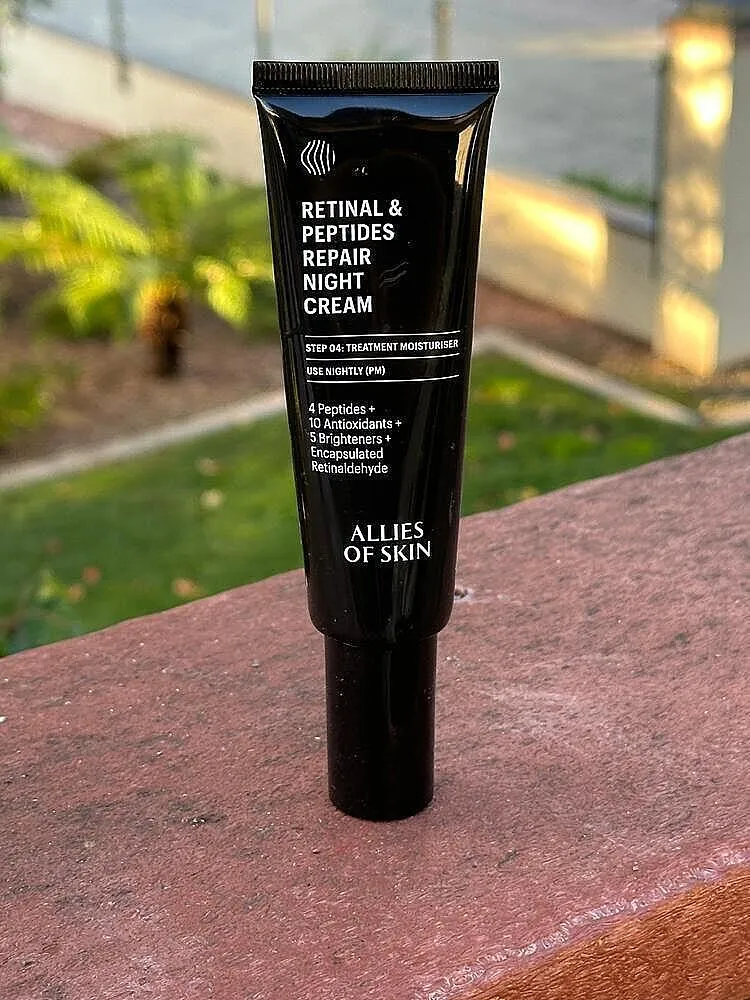 Allies of Skin Retinal 0.05% & Peptides Repair natcreme udglattende