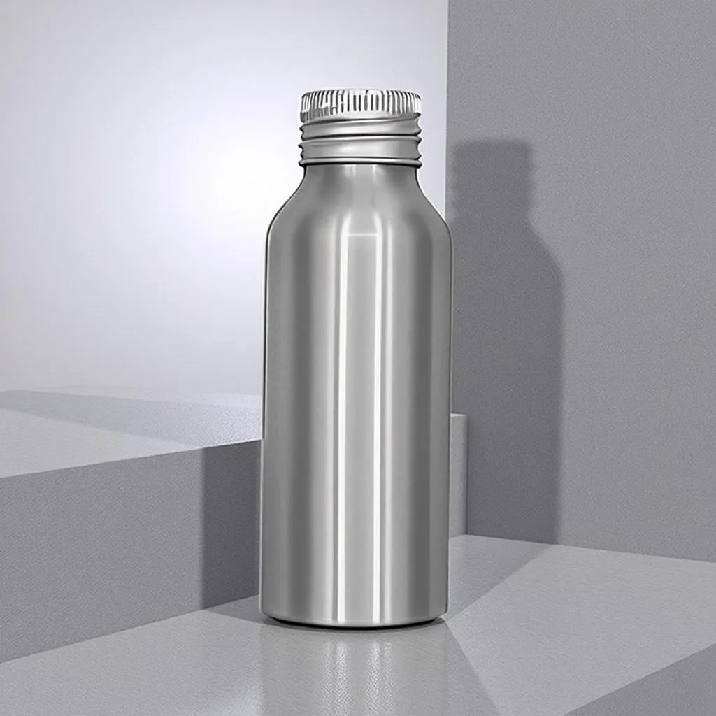 Hedenhus.dk 100 ml Aluminiumsflaske med Låg Letvægt