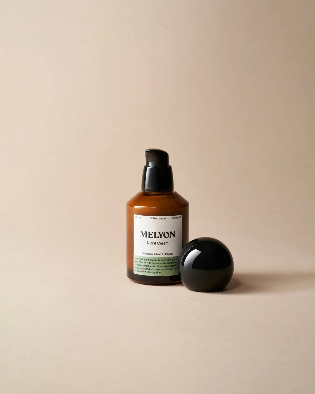 Melyon Night Cream natcreme vitamin A peptider