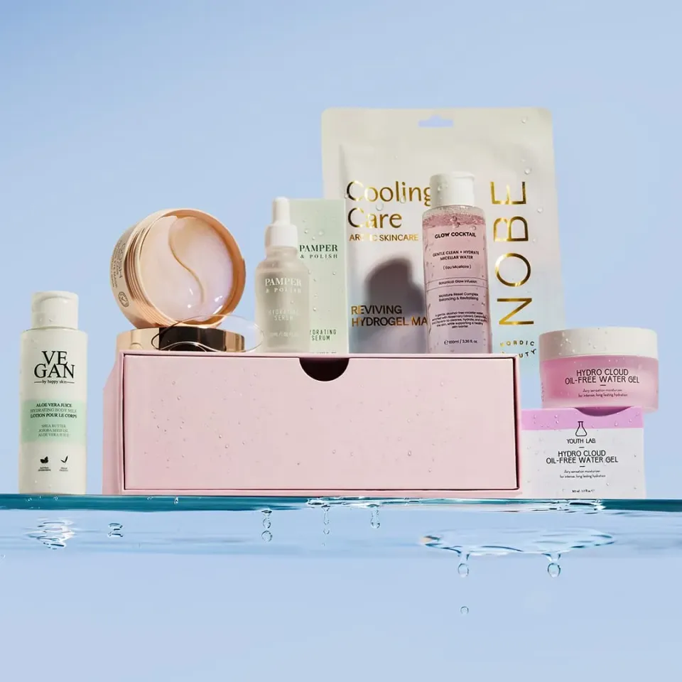 Goodiebox Hydration Skincare hudplejeboks fugtgivende