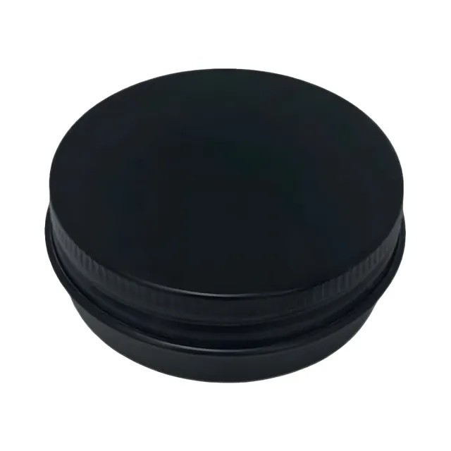 Hedenhus Aluminium Bøtte Sort 60 ml Cremekrukke Læbepomade