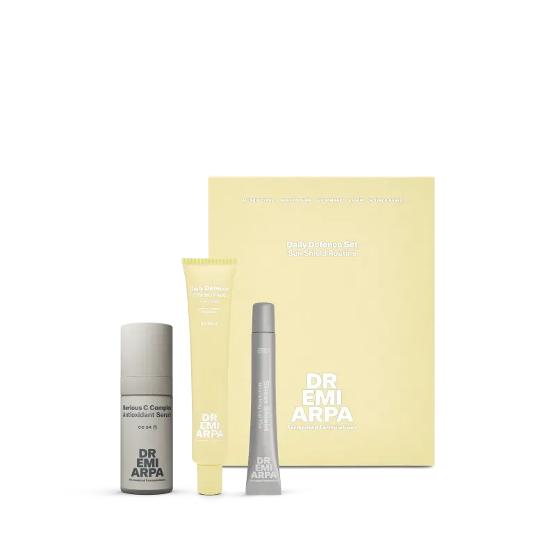 Dr. Emi Arpa Daily Defense Sæt med SPF og C-vitamin