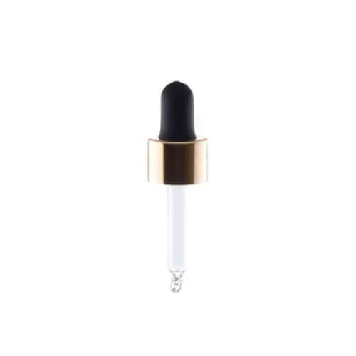 Hedenhus DIN 18 pipettelåg guld 57 mm til 10 ml