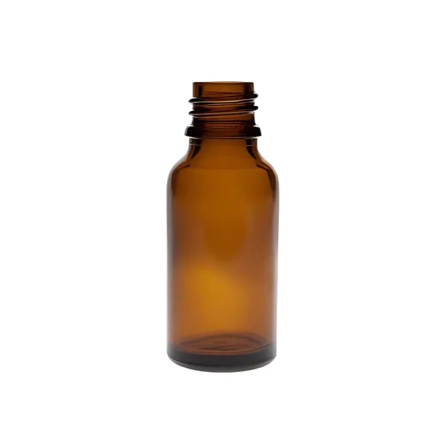 Hedenhus brun glasflaske 20 ml DIN18