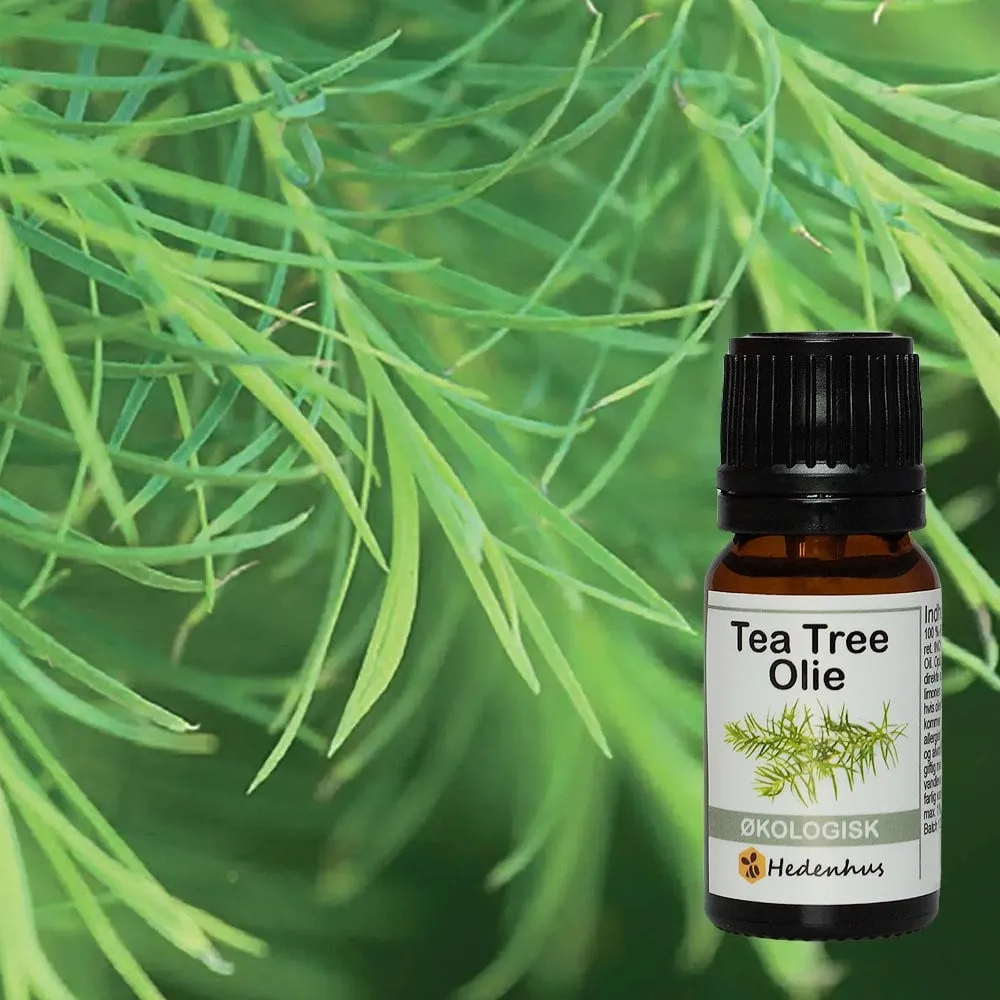 Hedenhus.dk tea tree olie økologisk til hudpleje