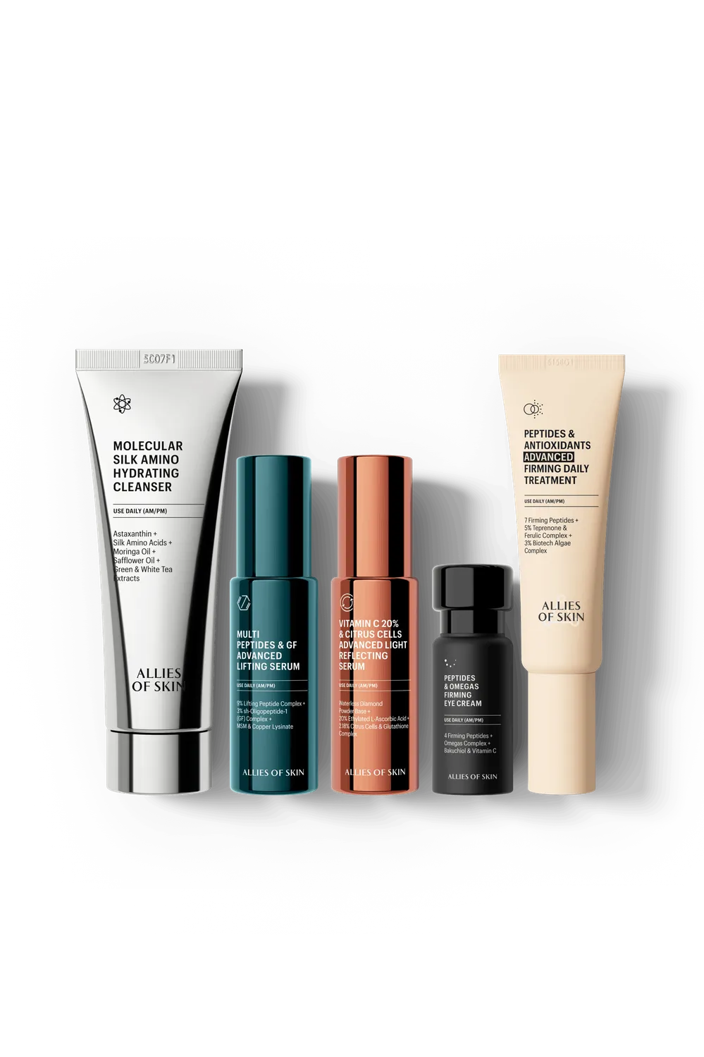 Allies of Skin Brighten & Lift Routine hudplejesæt opstrammende