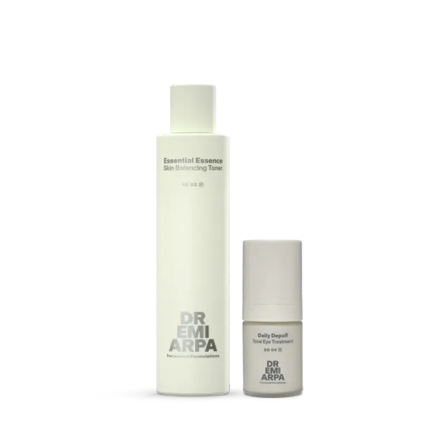 Dr. Emi Arpa Essential Essence + Daily Depuff øjensæt