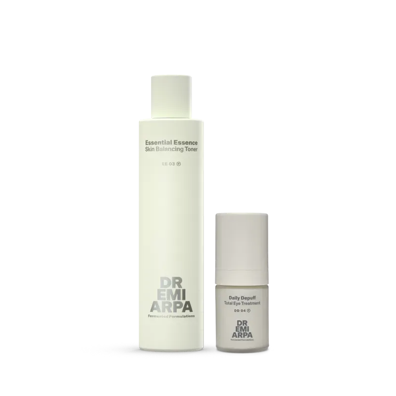 Dr. Emi Arpa Essential Essence + Daily Depuff øjensæt