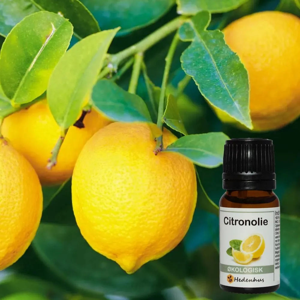 Hedenhus Citronolie æterisk økologisk