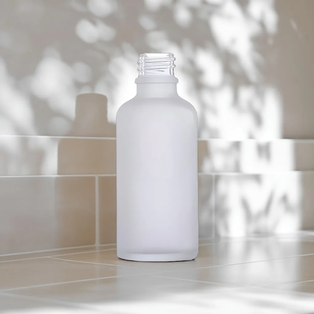 Hedenhus matteret glasflaske 50 ml DIN18 olieflaske 9,2 cm