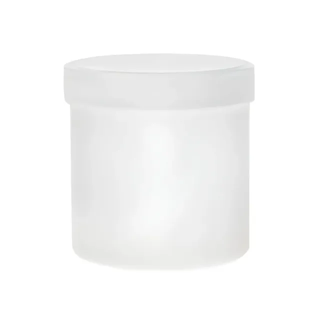 Hedenhus.dk 250 ml hvid plastdåse til creme