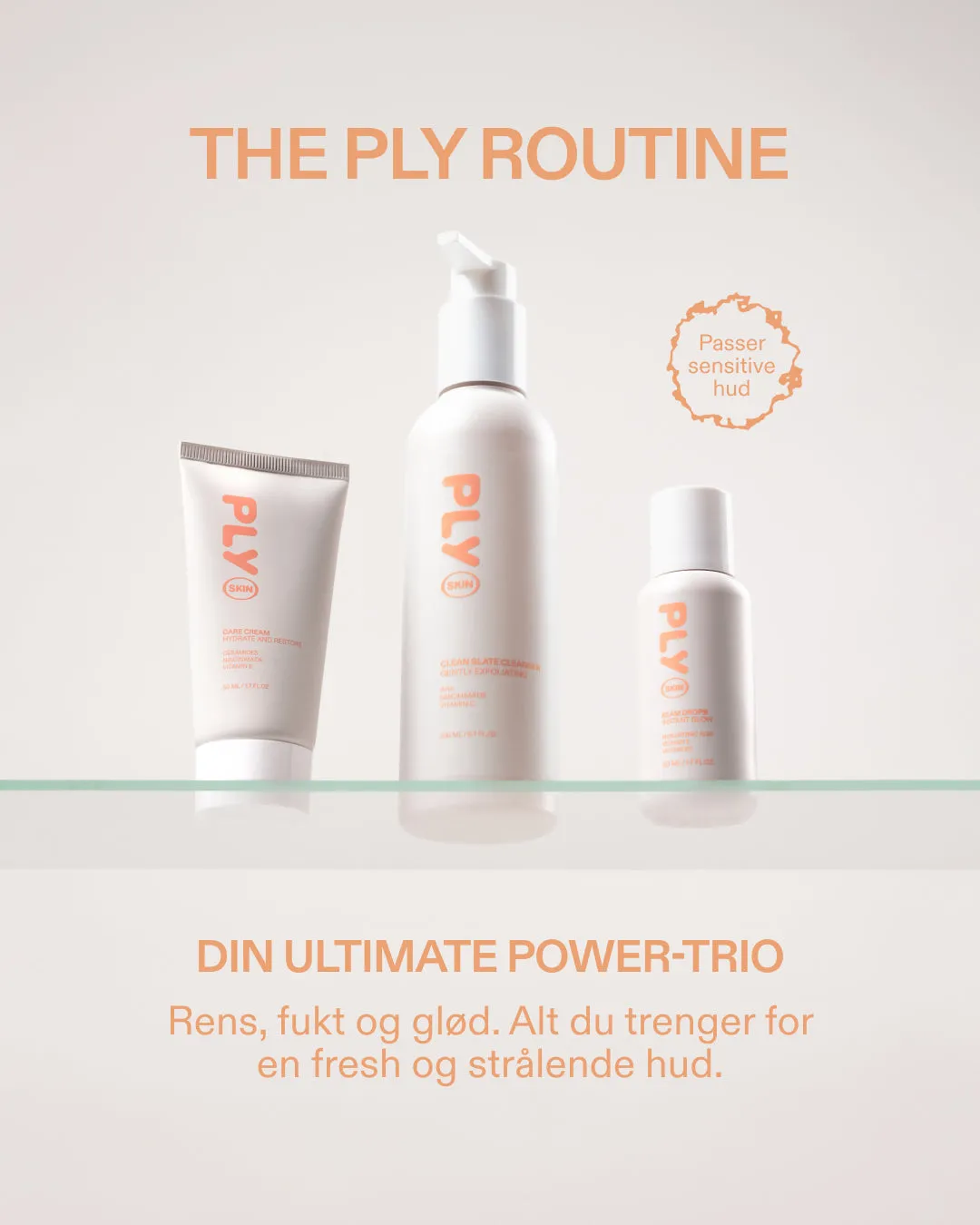 PLY SKIN Clean Slate Cleanser ansigtsrens 200 ml