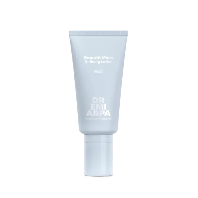Dr. Emi Arpa Smooth Move bodylotion AHA BHA ru hud