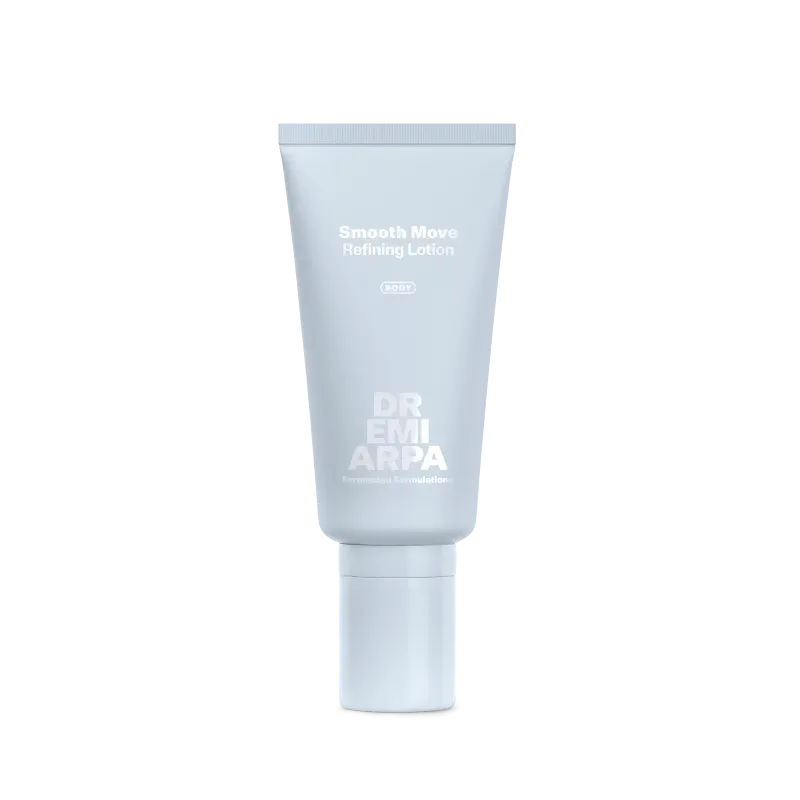 Dr. Emi Arpa Smooth Move bodylotion AHA BHA ru hud