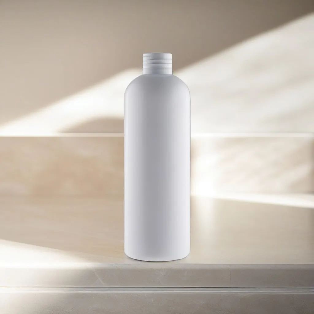 Hedenhus.dk 200 ml hvid plastflaske RHDPE 24/410