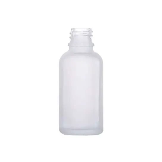 Hedenhus.dk 30 ml matteret glasflaske klar DIN18
