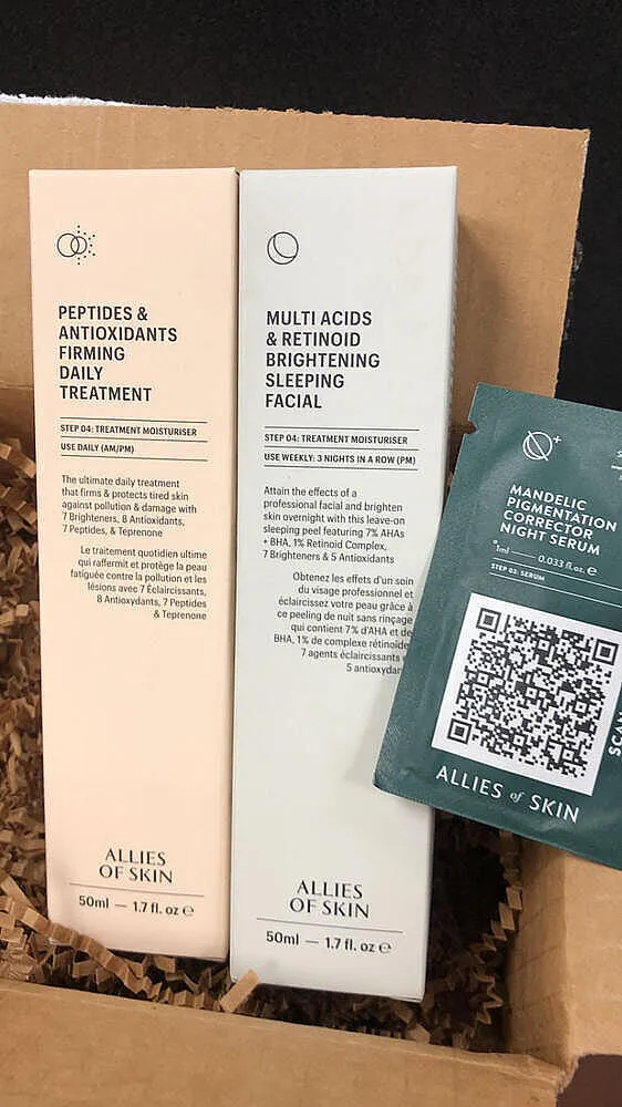 Allies of Skin Multi Acids Retinoid Sleeping Facial natmaske