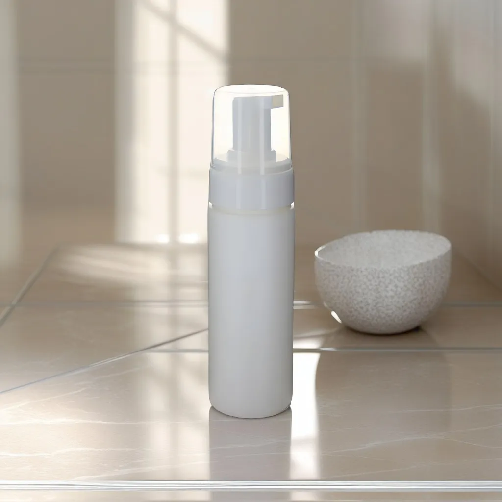Hedenhus Skumflaske 200 ml hvid HDPE flaske