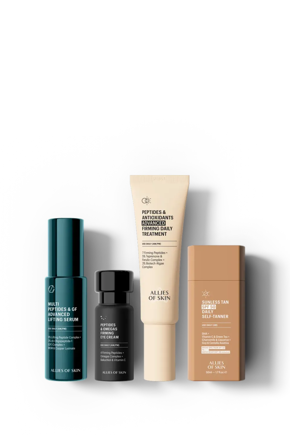 Allies of Skin Firm & Glow Routine hudplejesæt til glød