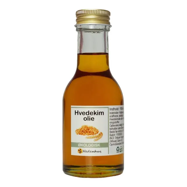 Hedenhus Hvedekimolie Økologisk Koldpresset Olie E-vitamin