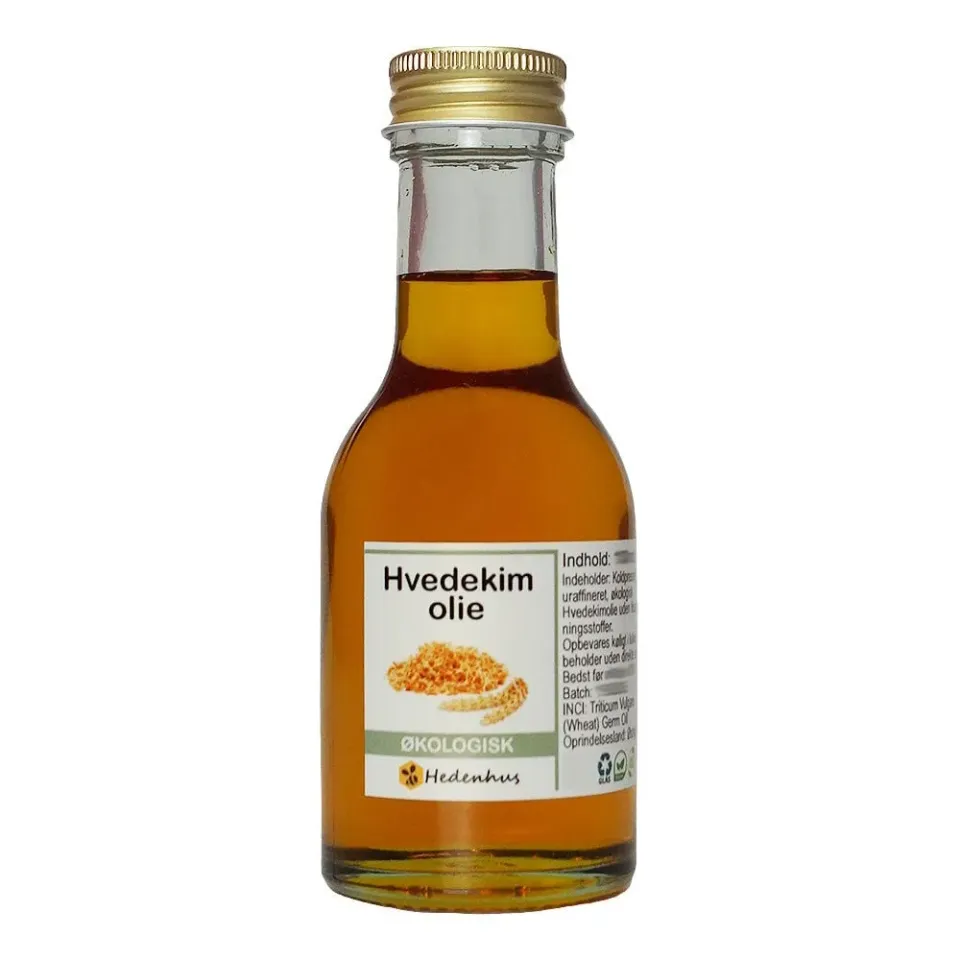 Hedenhus Hvedekimolie Økologisk Koldpresset Olie E-vitamin