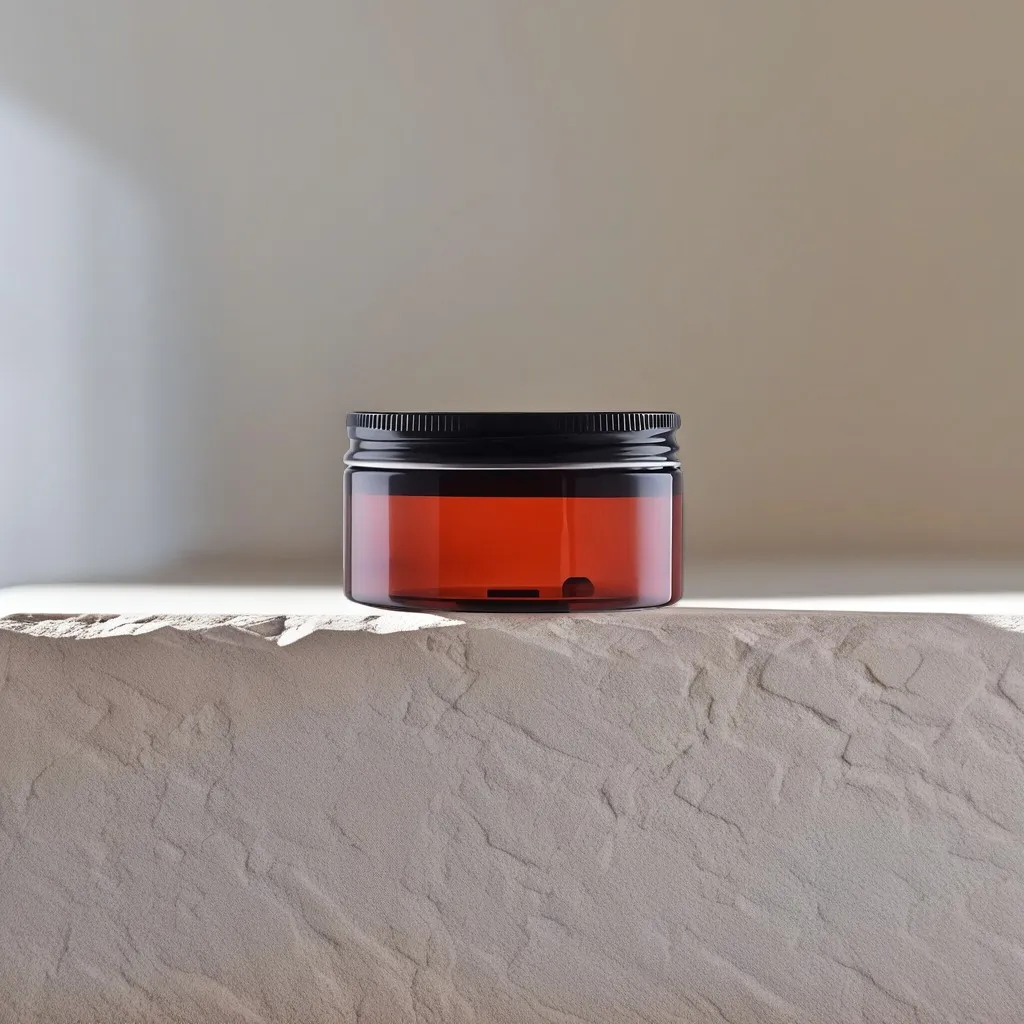 Hedenhus PET bøtte brun 100 ml sort alu låg