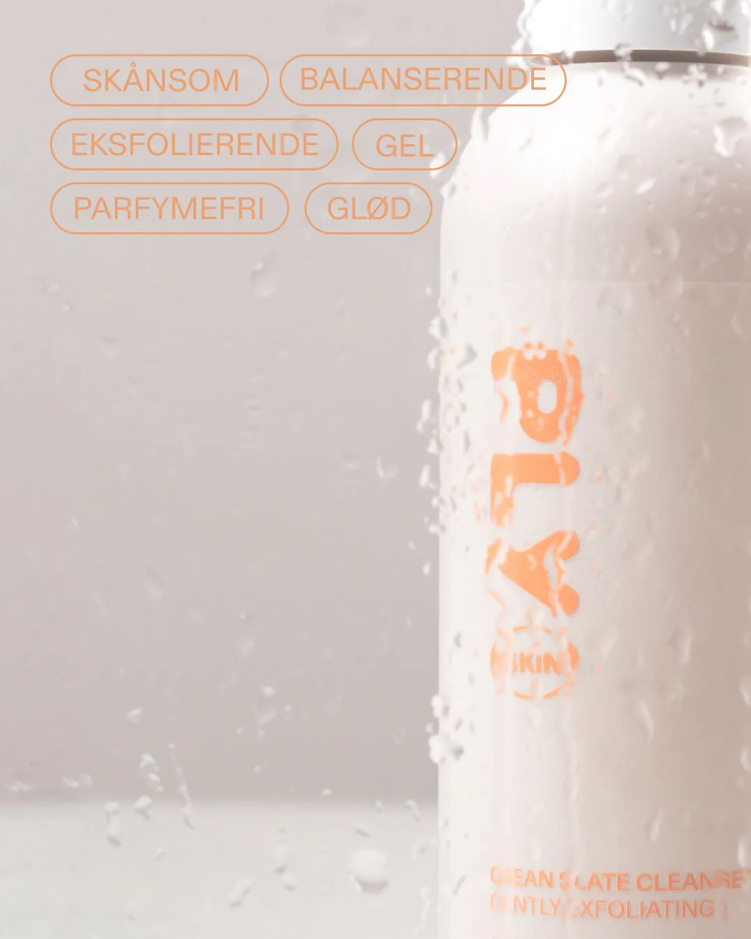 PLY SKIN Clean Slate Cleanser ansigtsrens 200 ml