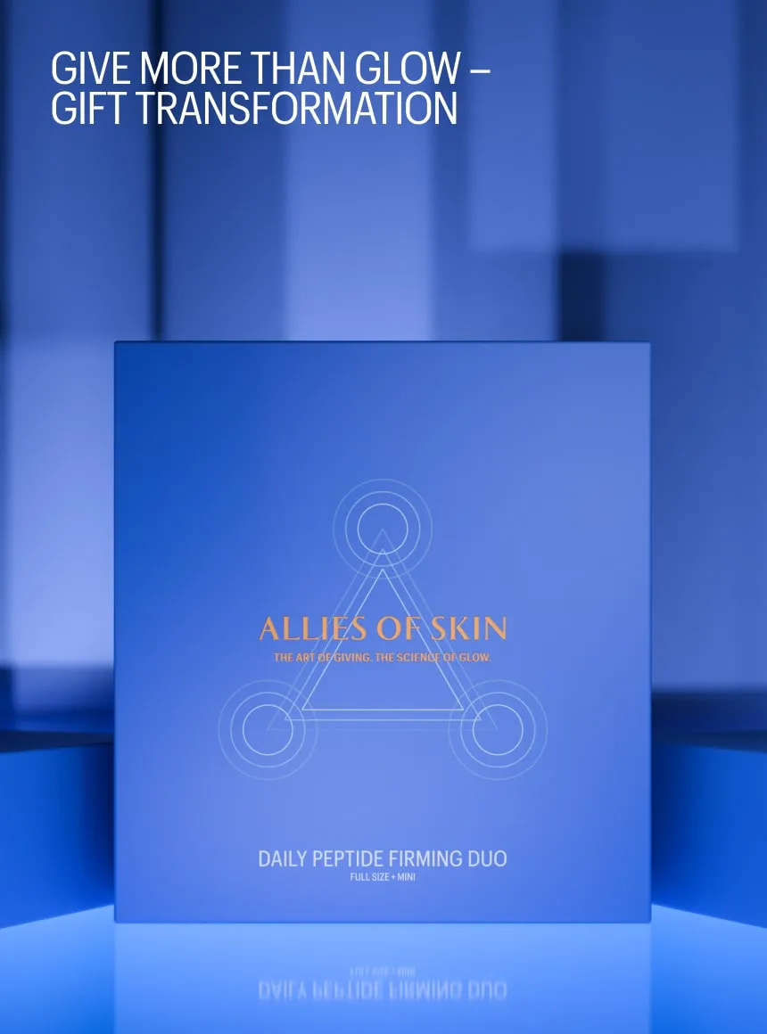 Allies of Skin Daily Peptide Firming Duo sæt peptider