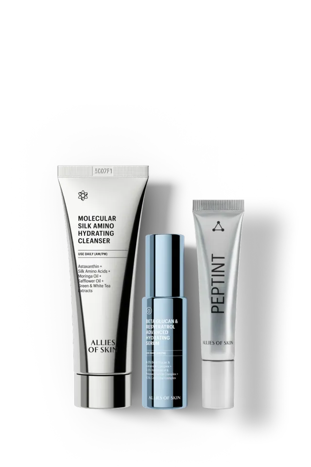 Allies of Skin Hydrate & Glow Set hudplejesæt fugtgivende