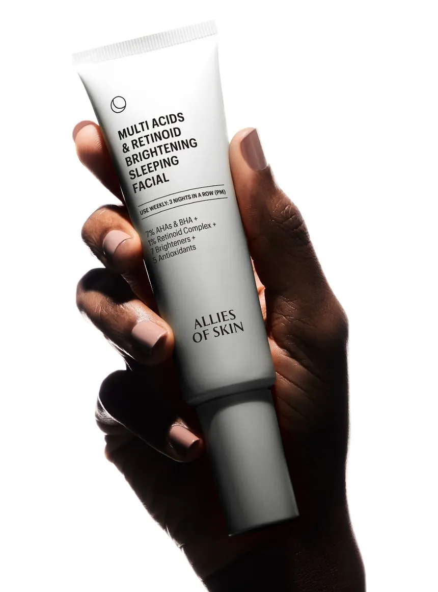 Allies of Skin Multi Acids Retinoid Sleeping Facial natmaske