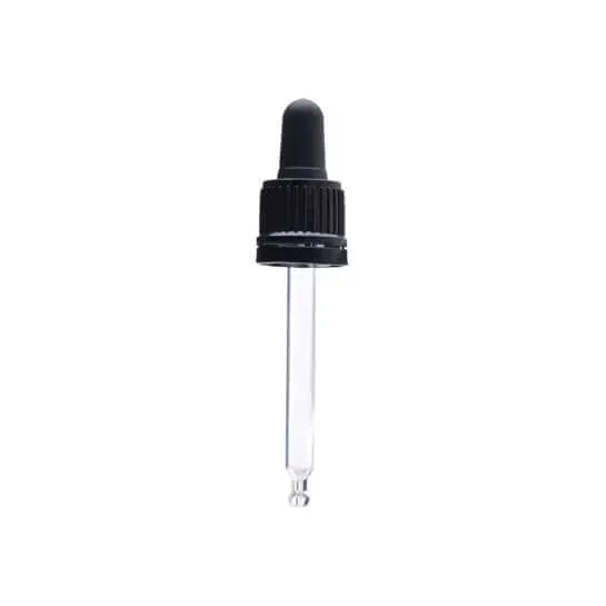 Hedenhus Pipettelåg Sort DIN18 20 ml 71 mm