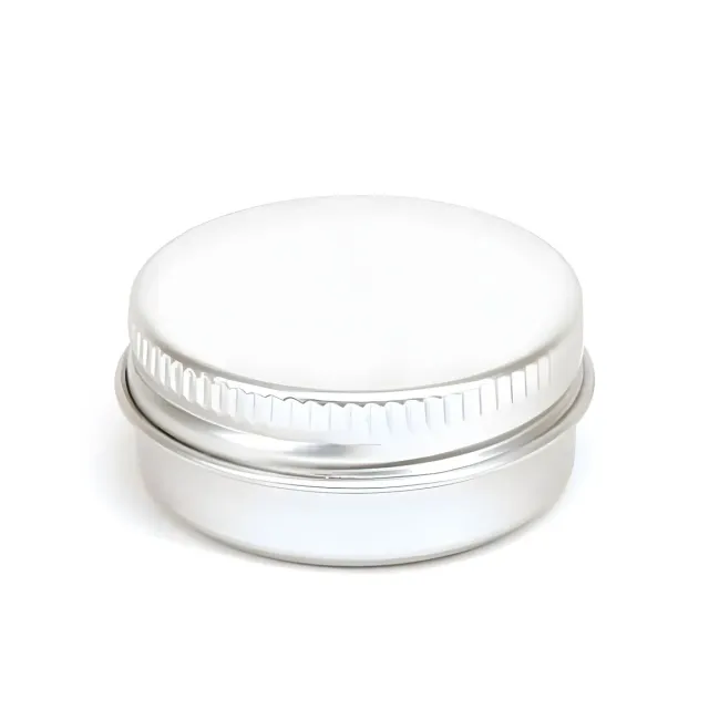 Hedenhus 10 ml Aluminium Bøtte cremedåse med låg