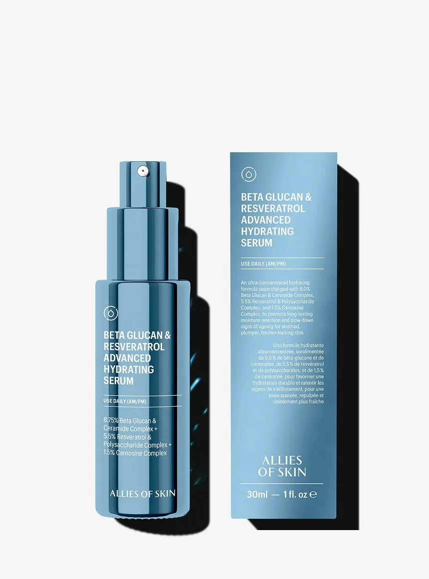 Allies of Skin Beta Glucan & Resveratrol Serum fugtgivende