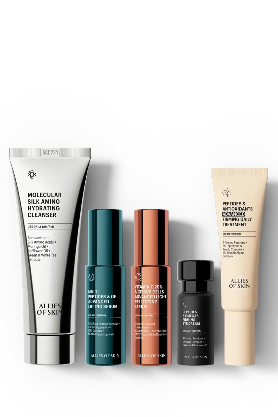 Allies of Skin Brighten & Lift Routine hudplejesæt opstrammende