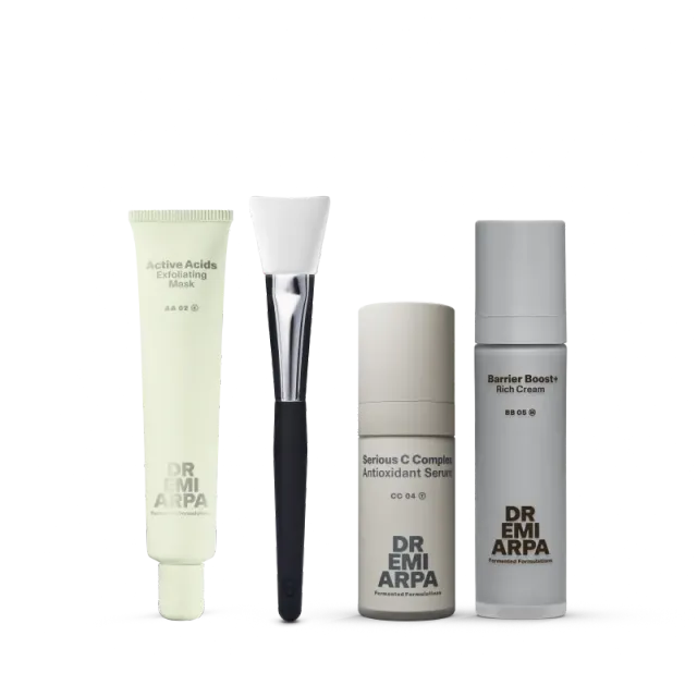 Dr. Emi Arpa Glow Goals+ hudplejesæt til glød