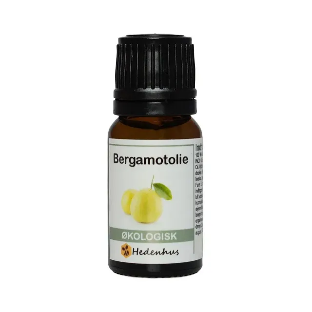 Hedenhus Bergamotolie økologisk æterisk olie citrus