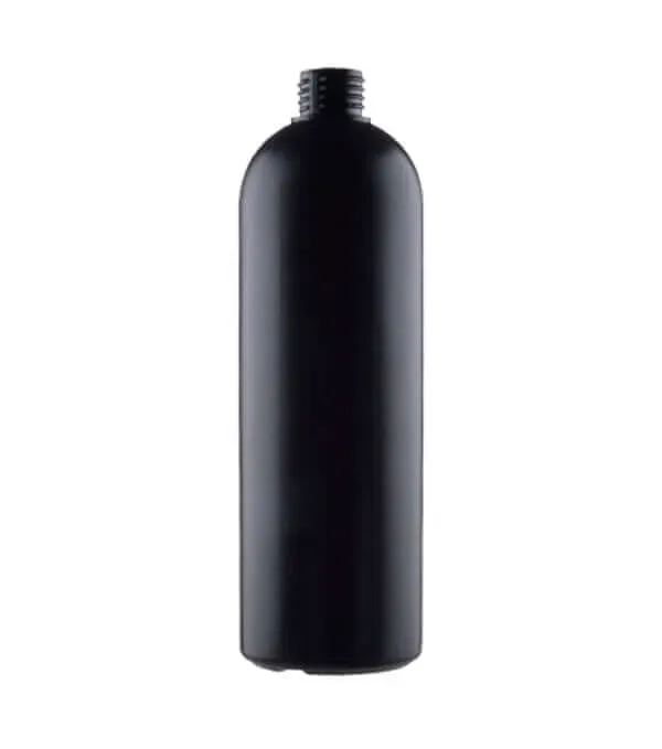 Hedenhus.dk 24/410 plastflaske 500 ml mat sort HDPE