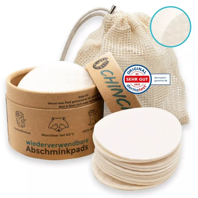 Hedenhus vaskbare rensepads 10 stk cellulose bomuld