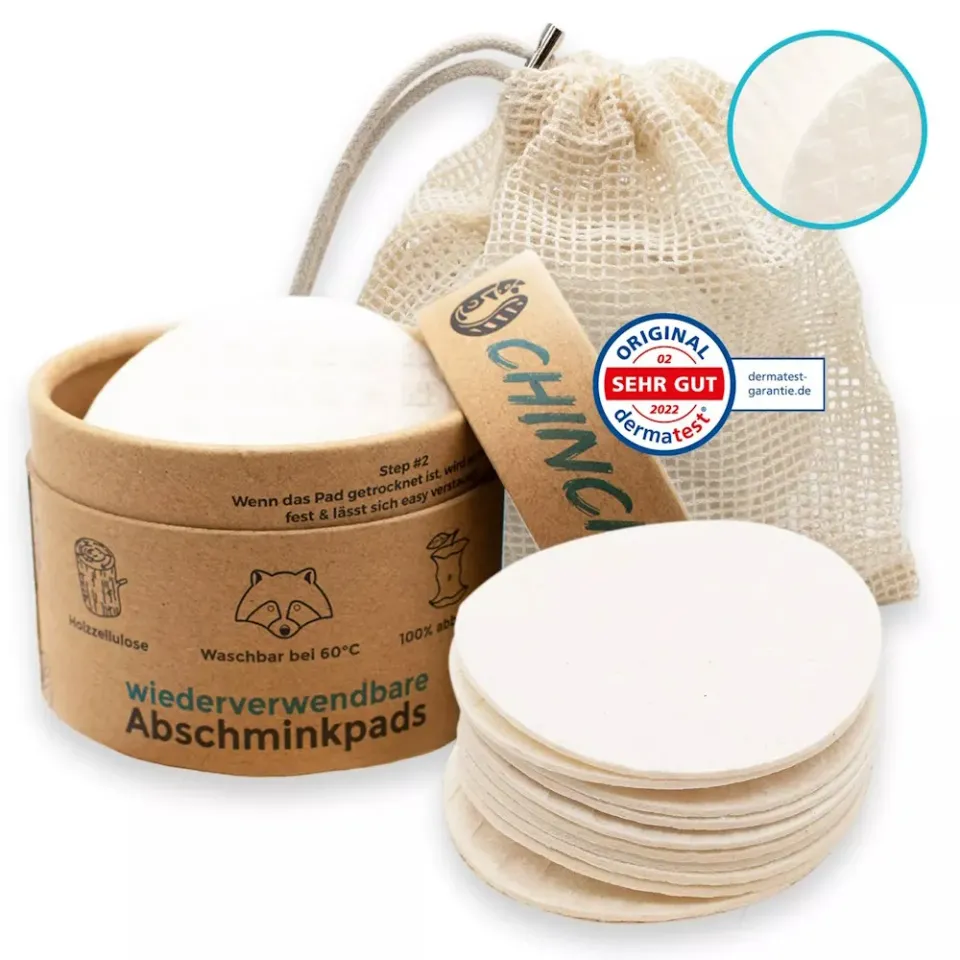 Hedenhus vaskbare rensepads 10 stk cellulose bomuld