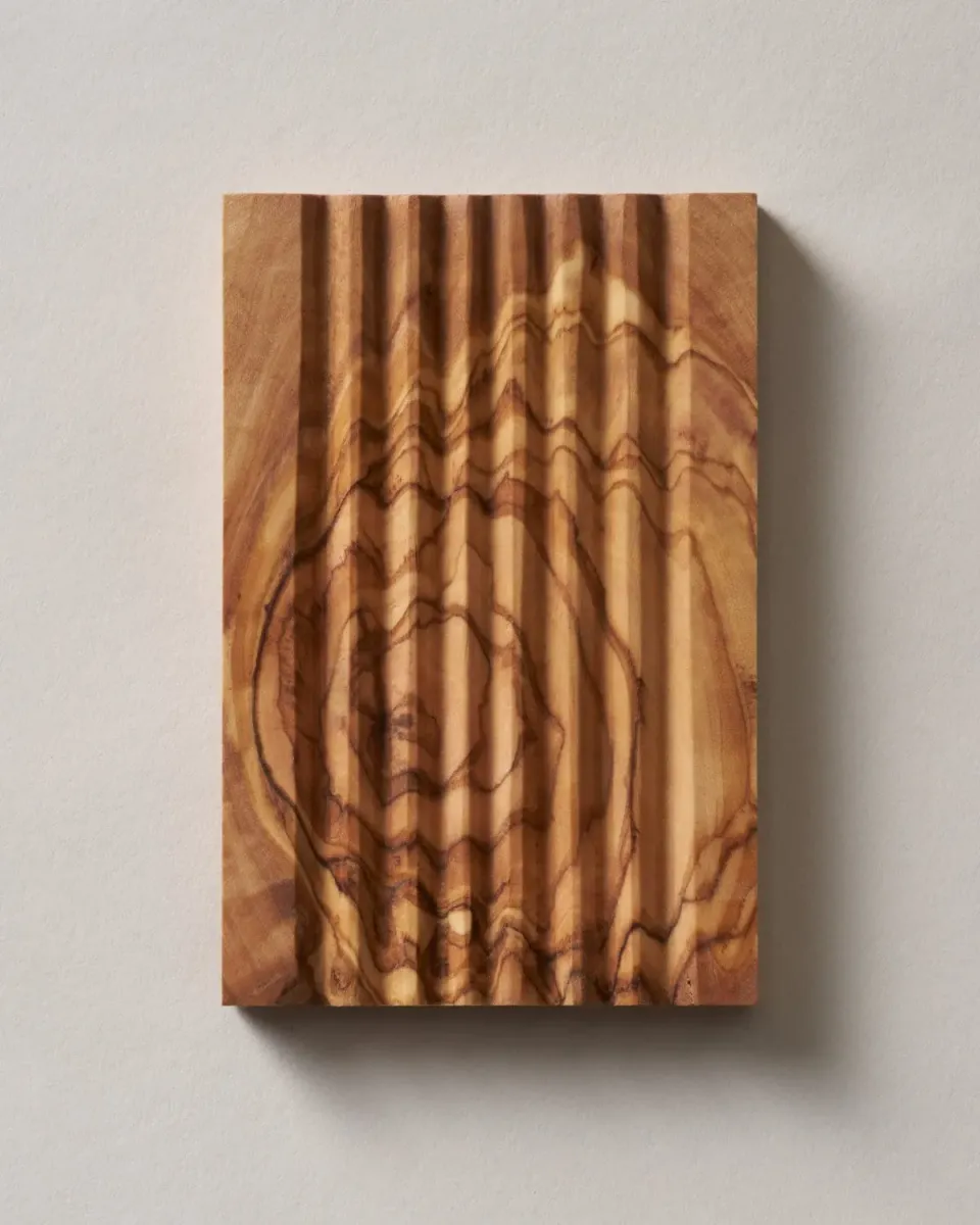 Melyon Olea sæbeskål i oliventræ 12x8 cm