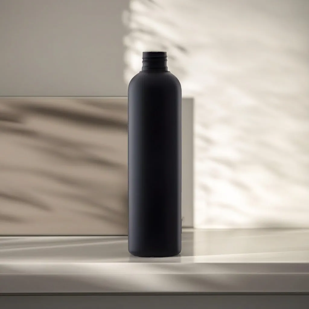 Hedenhus.dk plastflaske sort 250 ml HDPE