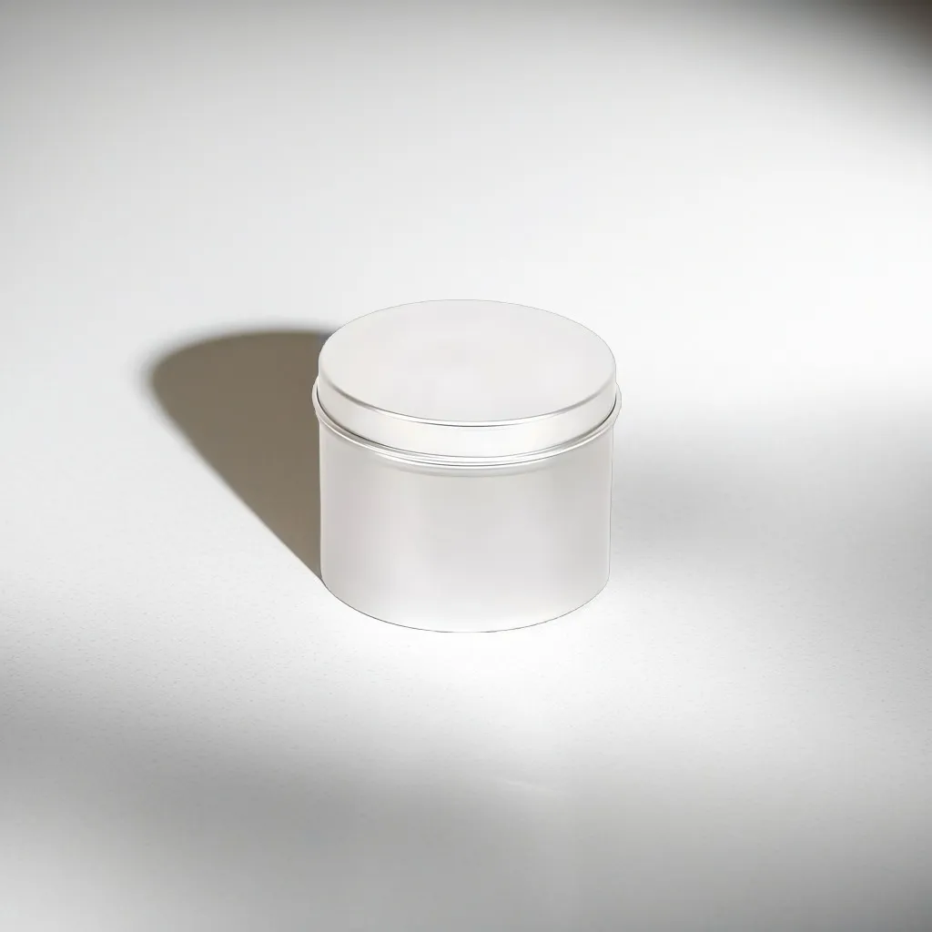 Hedenhus aluminiumsdåse 50 ml rund med låg