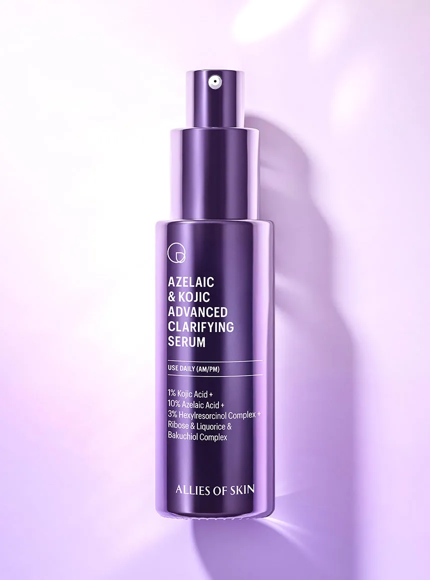 Allies of Skin Clear + Firm Duo serum sæt uren hud